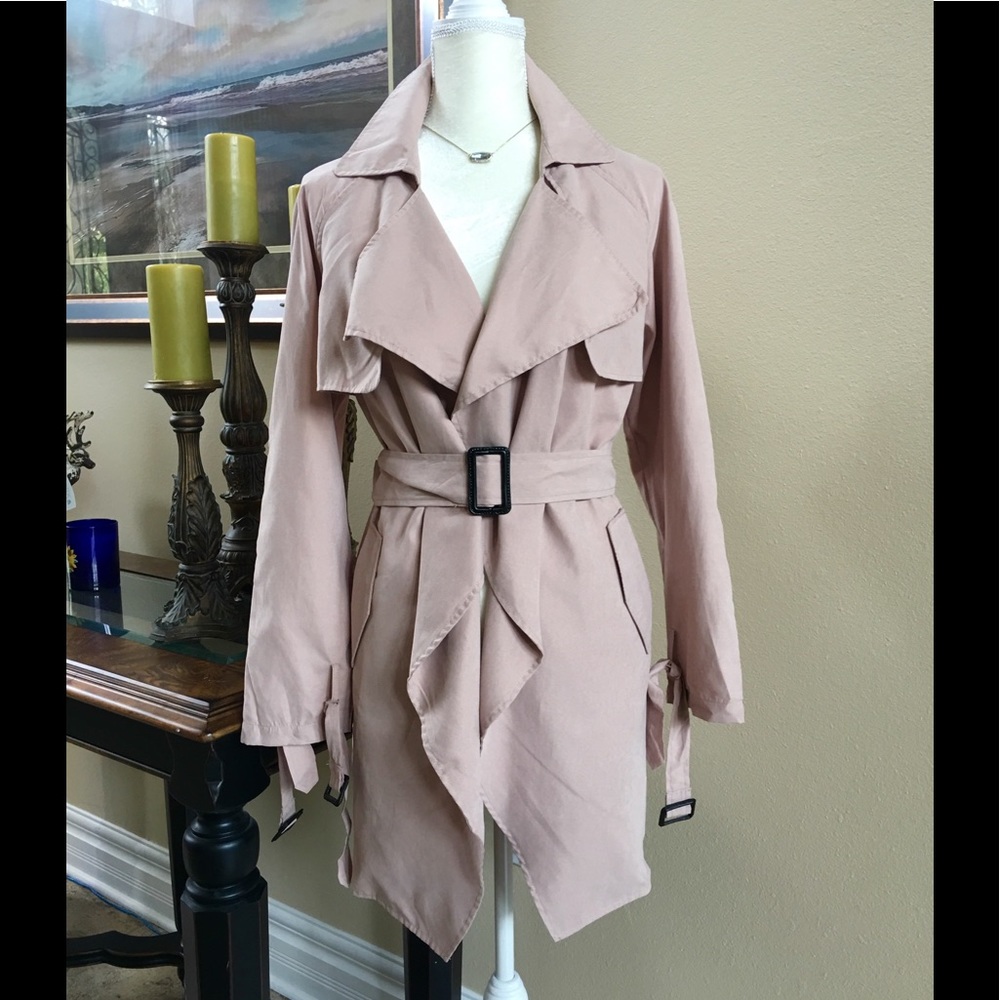 NWOT Lightweight trench jacket